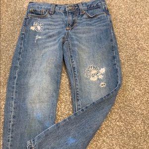 Girls boyfriend skinny jeans